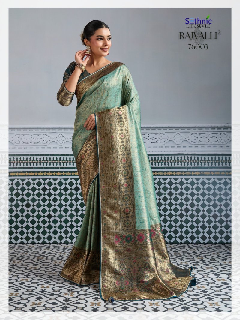 Rajvalli 2 By Sethnic Kanjivaram Mul Silk Saree